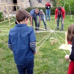 JEU EN BOIS GÉANT TOUR DE FROEBEL 2