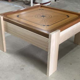 TABLE CARROM BOIS 3