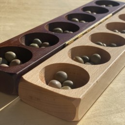 JEU EN BOIS AWELÉ BICOLORE (ou AWALÉ) 2