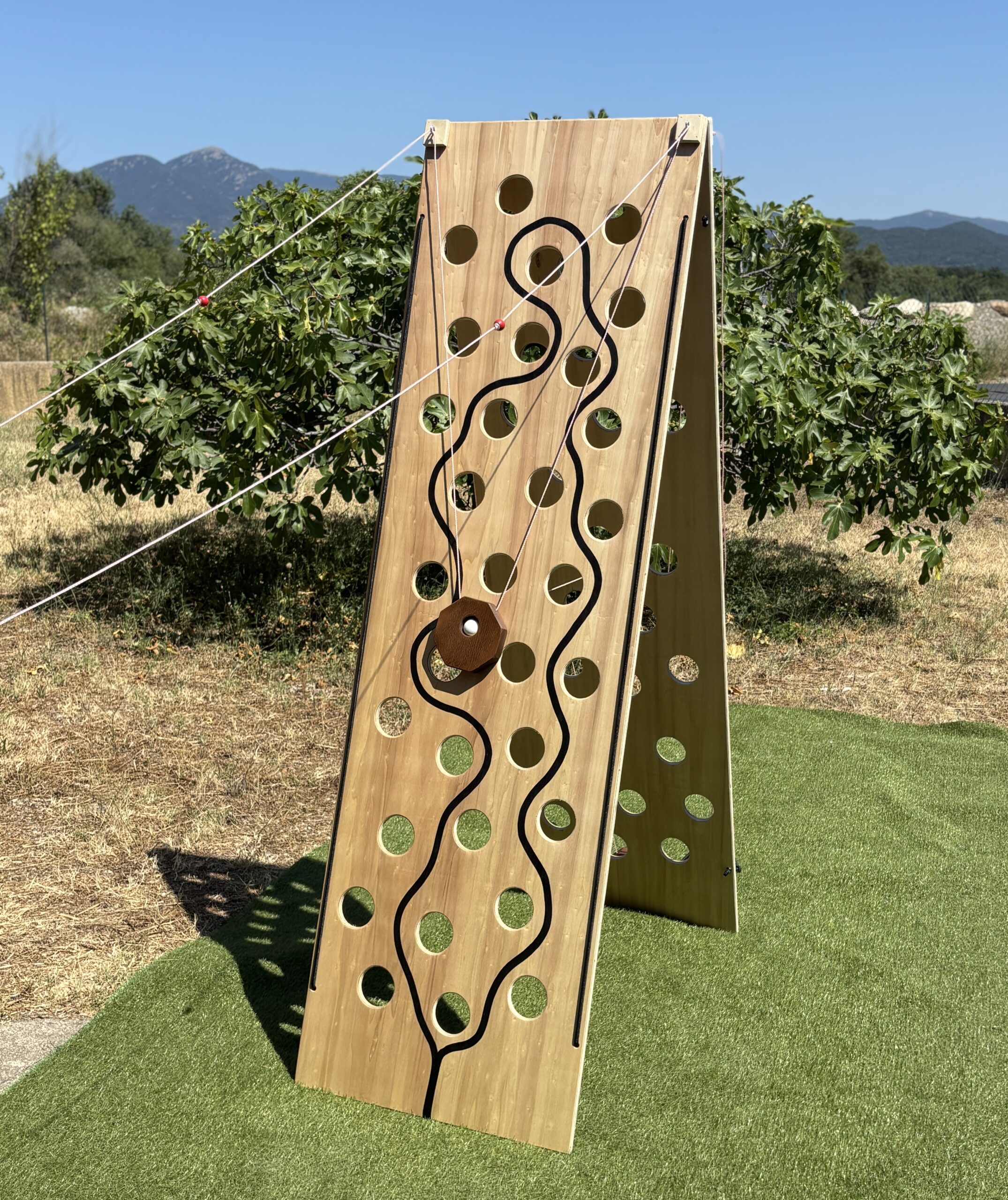JEU D&rsquo;ECHECS EXTERIEUR GÉANT