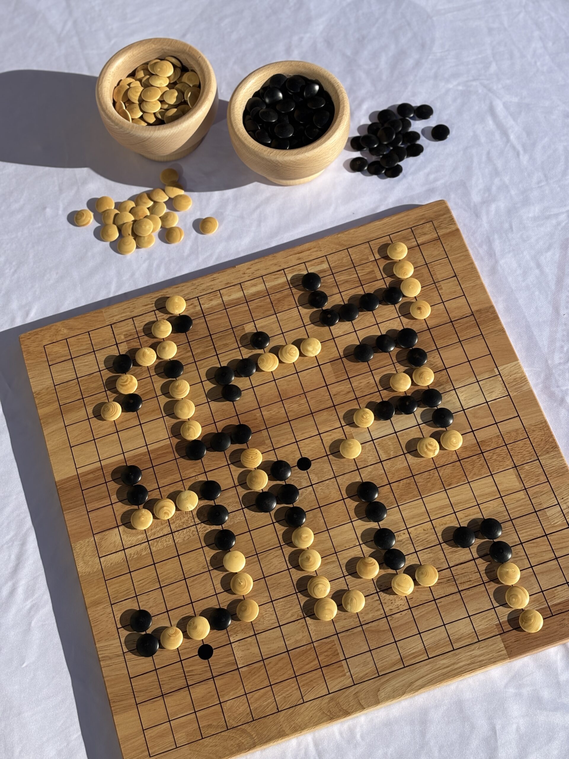 JEU DE GO EN BOIS