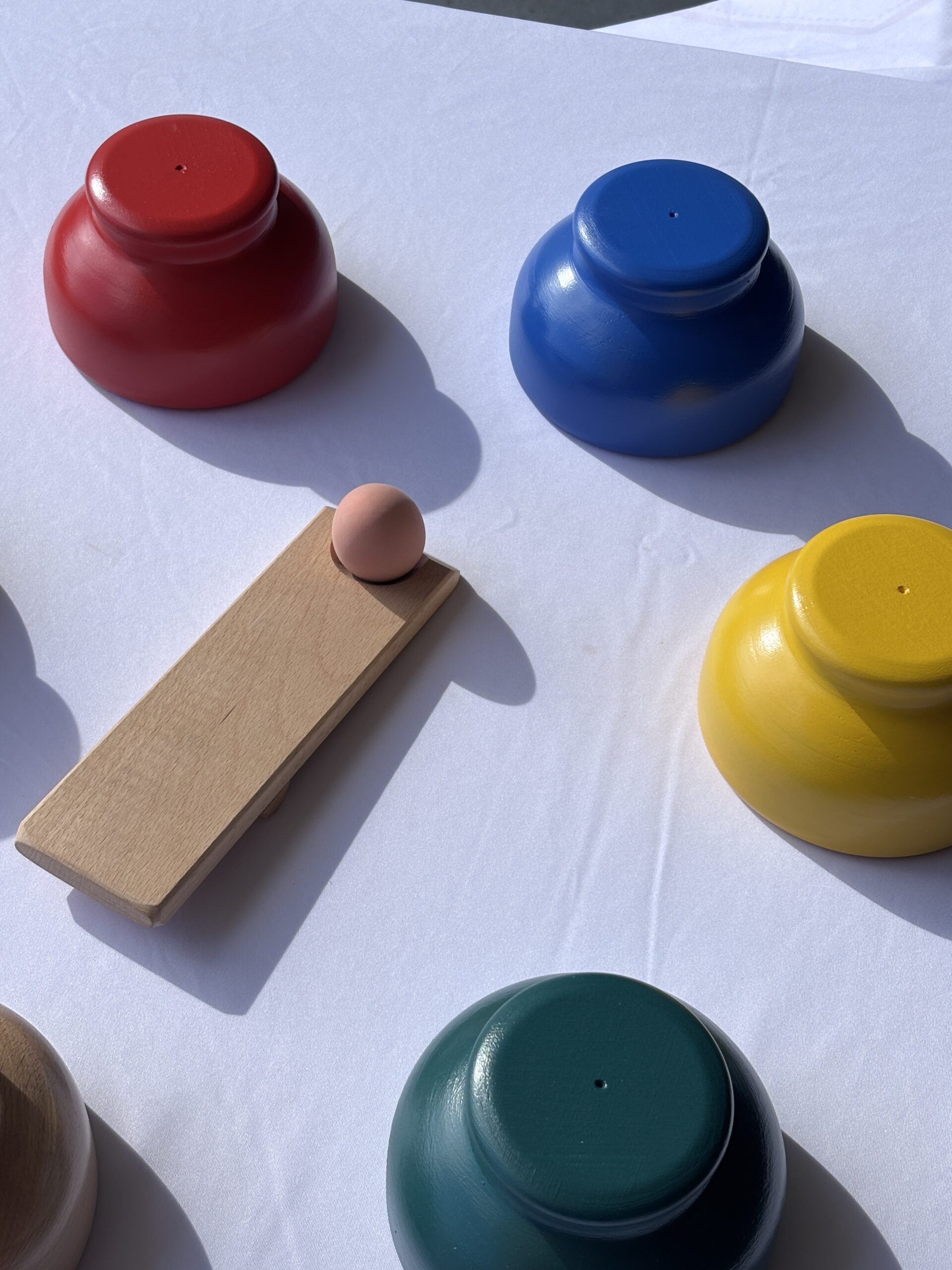 JEU EN BOIS GÉANT SIX ET UN OEUF