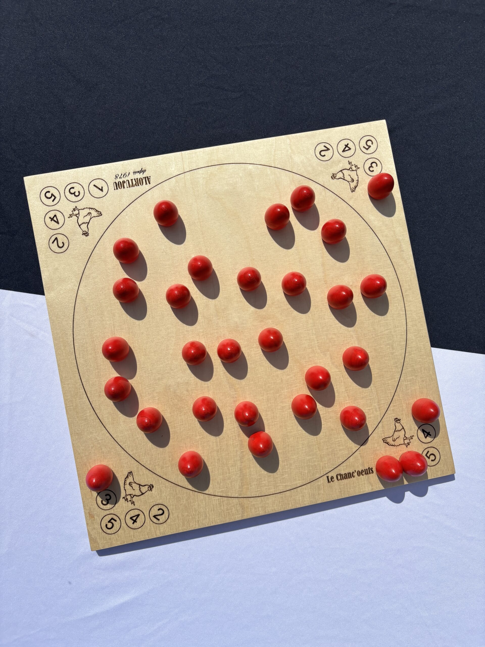 JEU EN BOIS CHANÇ&rsquo;ŒUF