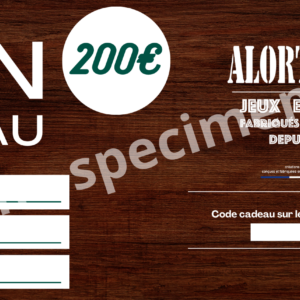 CARTE CADEAU 200 €