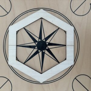 Centreur de carrom (adapté aux jeux alortujou 2025)