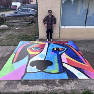 Puzzle géant 3m par 3m